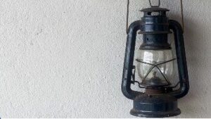 History of lighting - oil lantern 