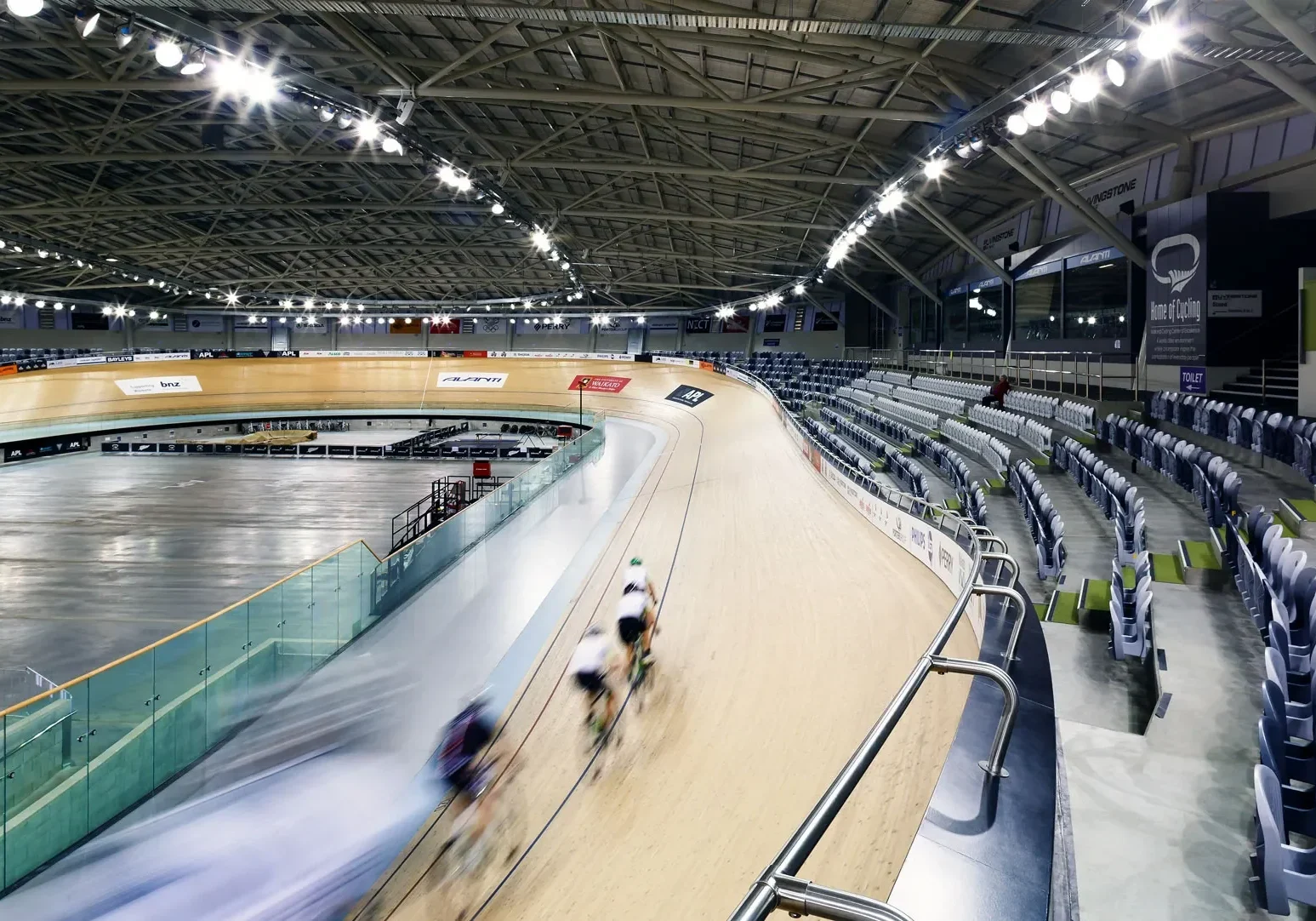 Stadium lighting for Velodrome - New Zealand's Home of Cycling